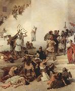Francesco Hayez La distruzione del Tempio di Gerusalemme oil painting